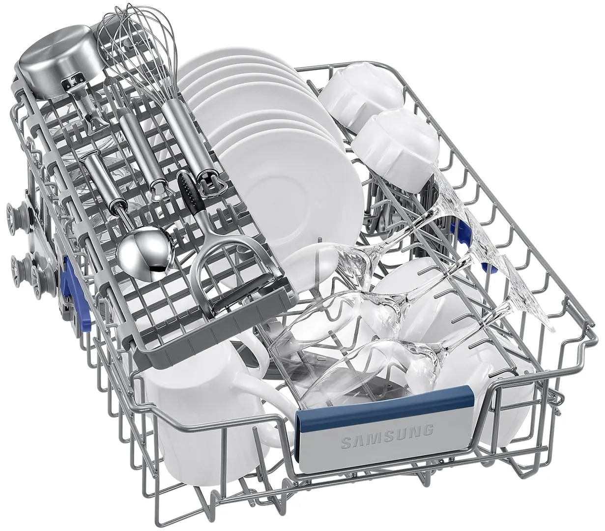 Masina de spalat vase incorporabila Samsung DW50DG430B00LE (White/Inox)
