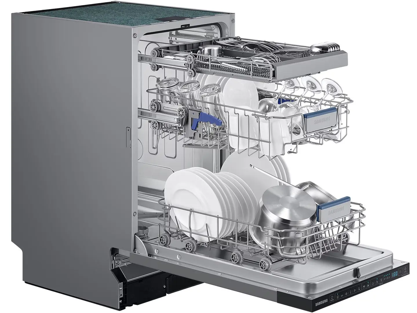 Masina de spalat vase incorporabila Samsung DW50DG450B00LE (White/Inox)