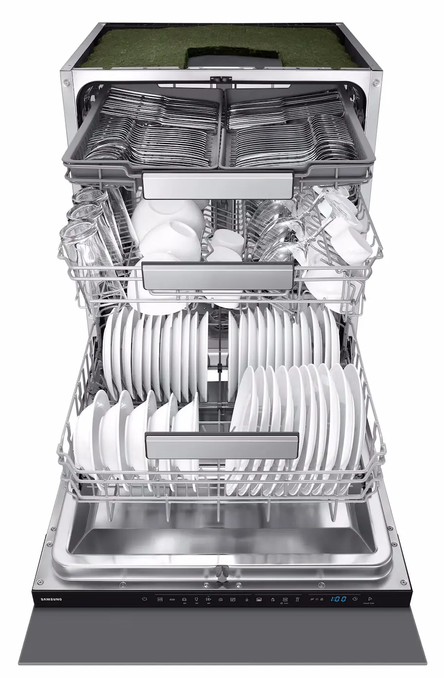 Встраиваемая посудомоечная машина Samsung DW70H73WCI0U1 (Silver) - 5