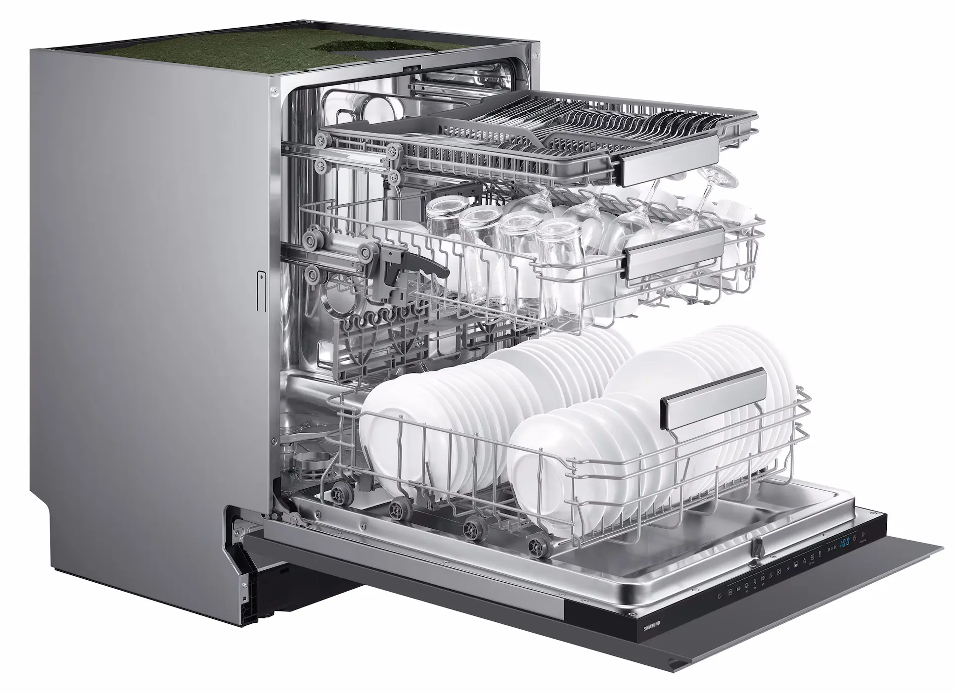 Встраиваемая посудомоечная машина Samsung DW70H73WCI0U1 (Silver) - 6