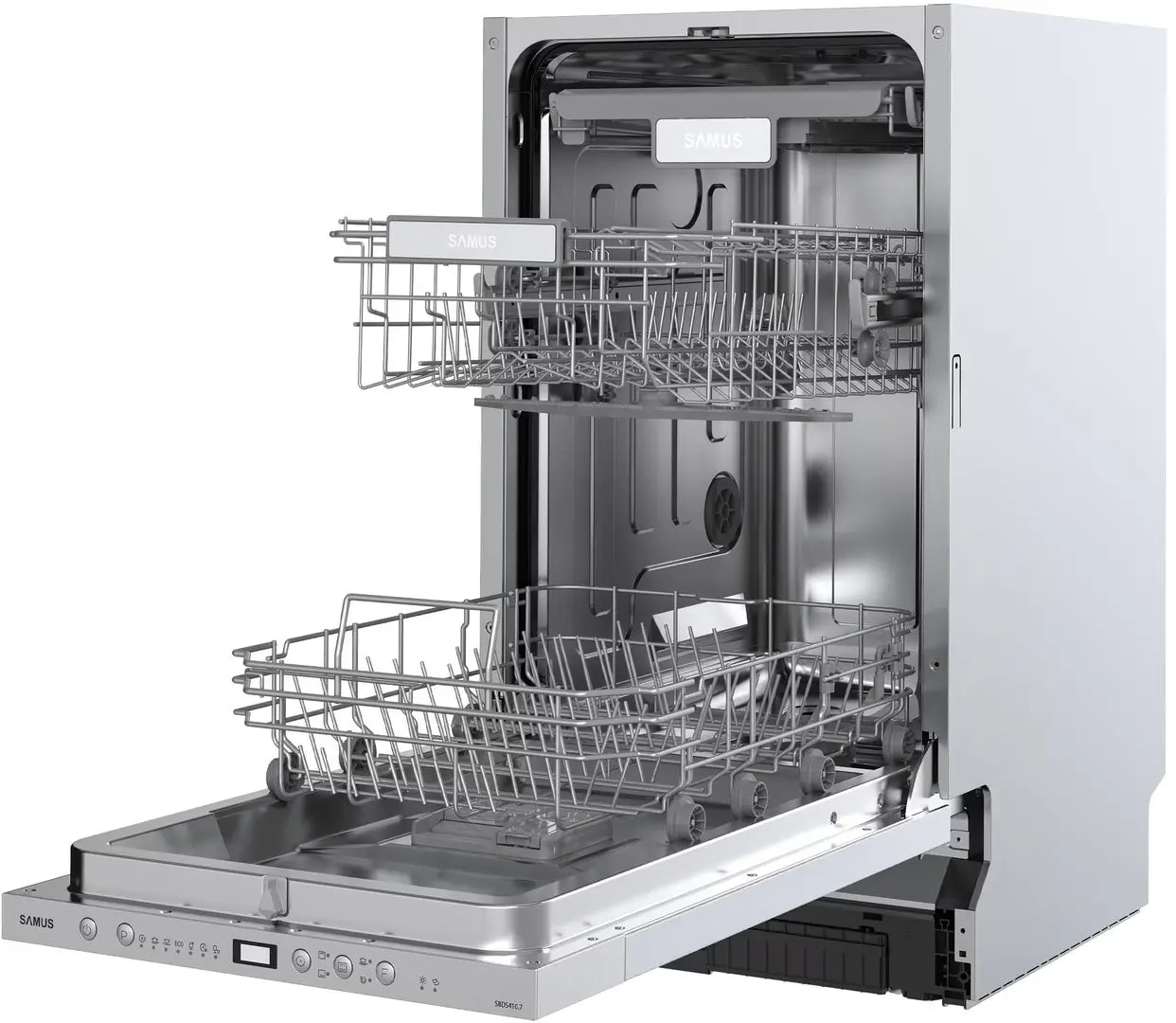 Masina de spalat vase incorporabila Samus SBDS410.7 (Silver)