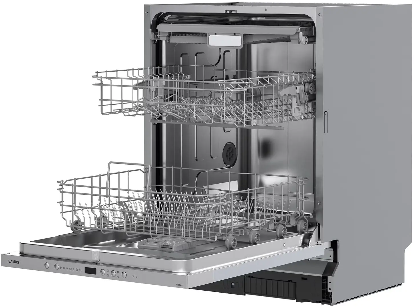 Встраиваемая посудомоечная машина Samus SBDS614.7 (Silver)