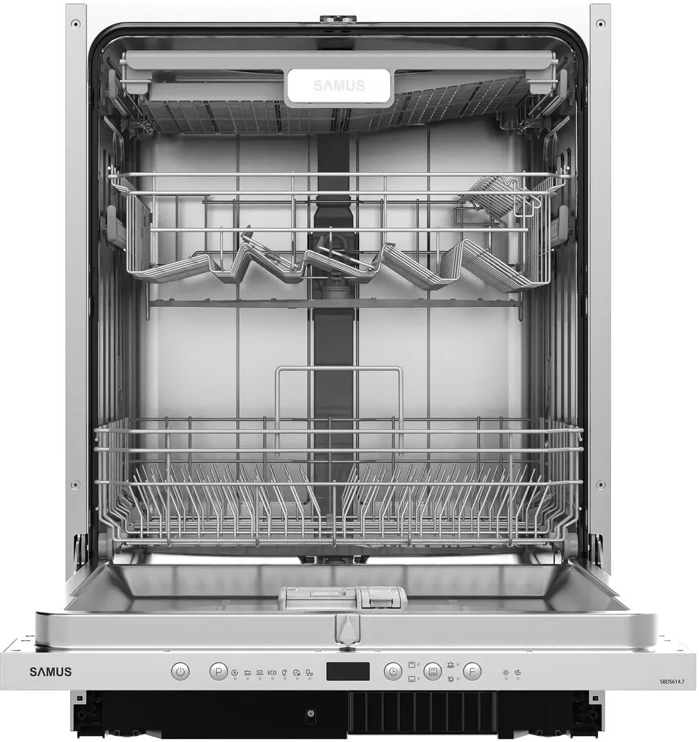 Встраиваемая посудомоечная машина Samus SBDS614.7 (Silver)