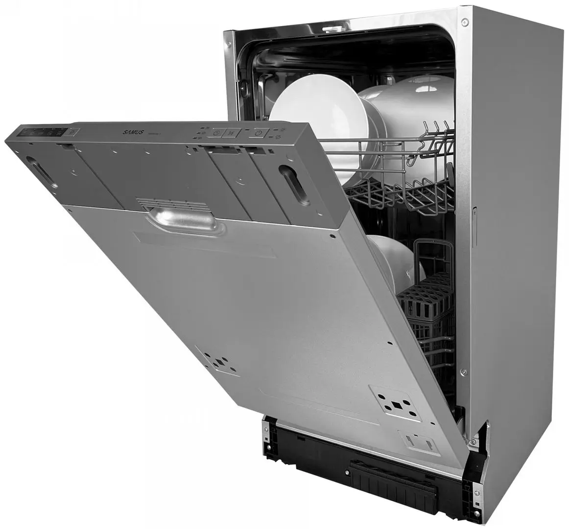 Masina de spalat vase incorporabila Samus SBDW46.5 (Inox)