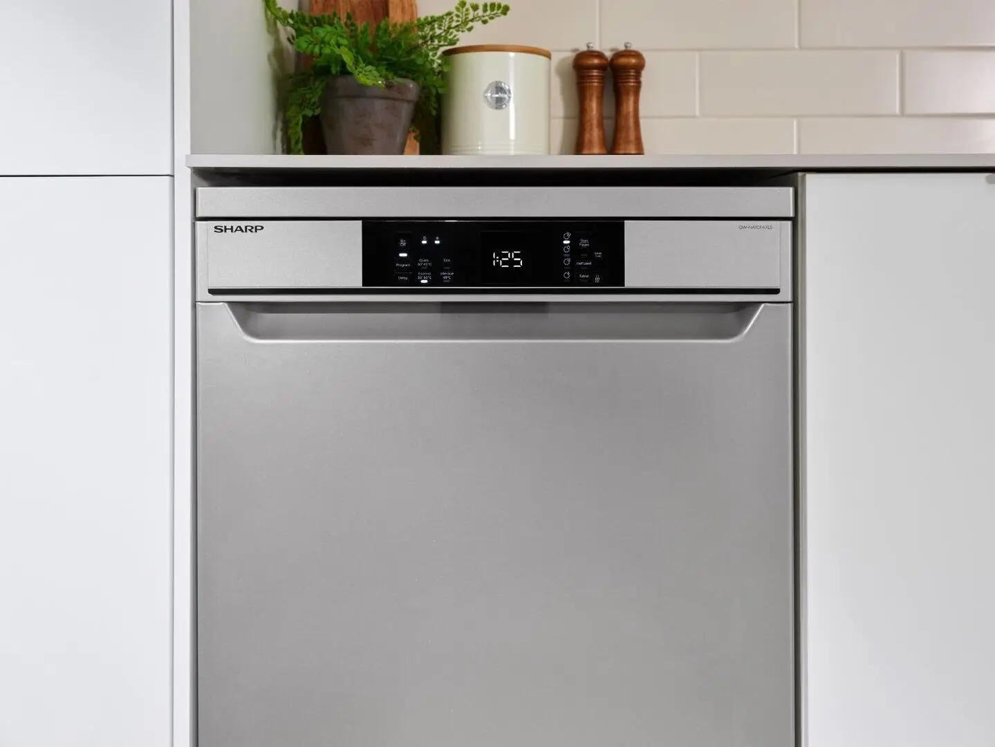 Посудомоечная машина Sharp QW-NA1CF47EI (Inox) - 6