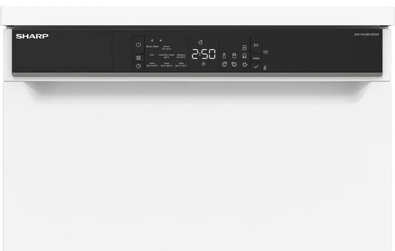 Посудомоечная машина Sharp QWNA26F45DWEU (White) - 6