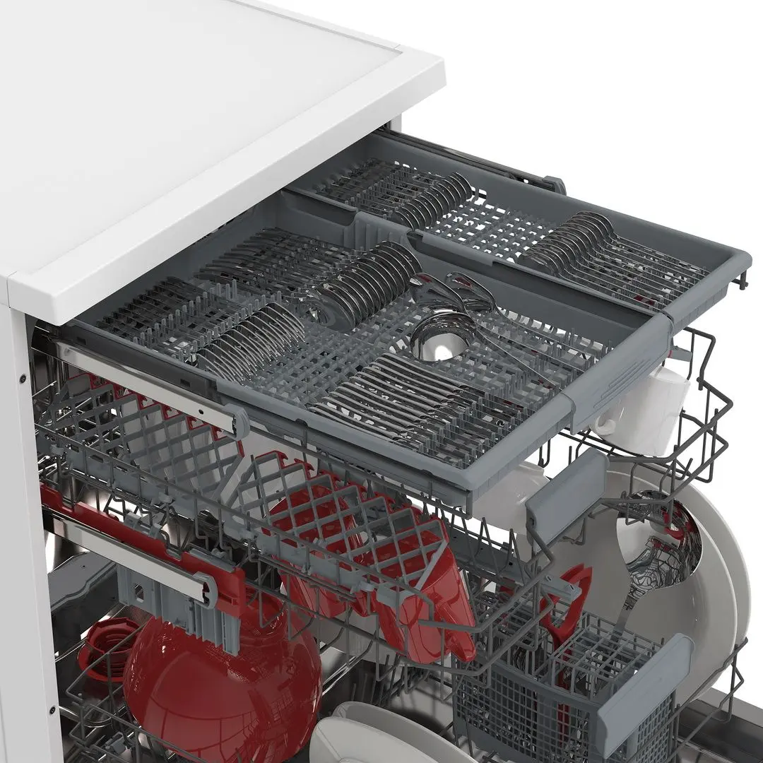 Посудомоечная машина Sharp QWNA31F45EIEU (White) - 4