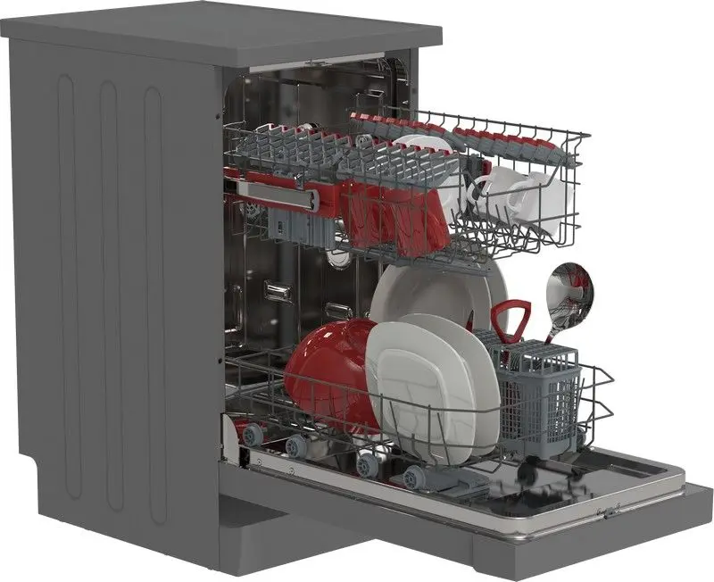 Посудомоечная машина Sharp QWNS1CF49ESEU (Silver) - 4