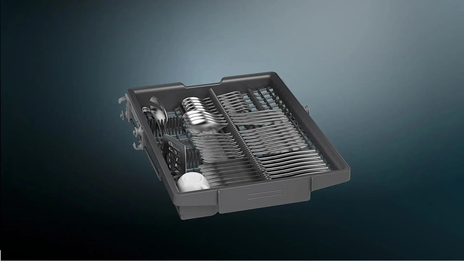 Встраиваемая посудомоечная машина Siemens SR23EI28ME (Inox) - 2