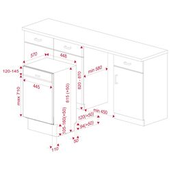 Masina de spalat vase incorporabila Teka Total DSI 44700 SS (Inox) Thumb