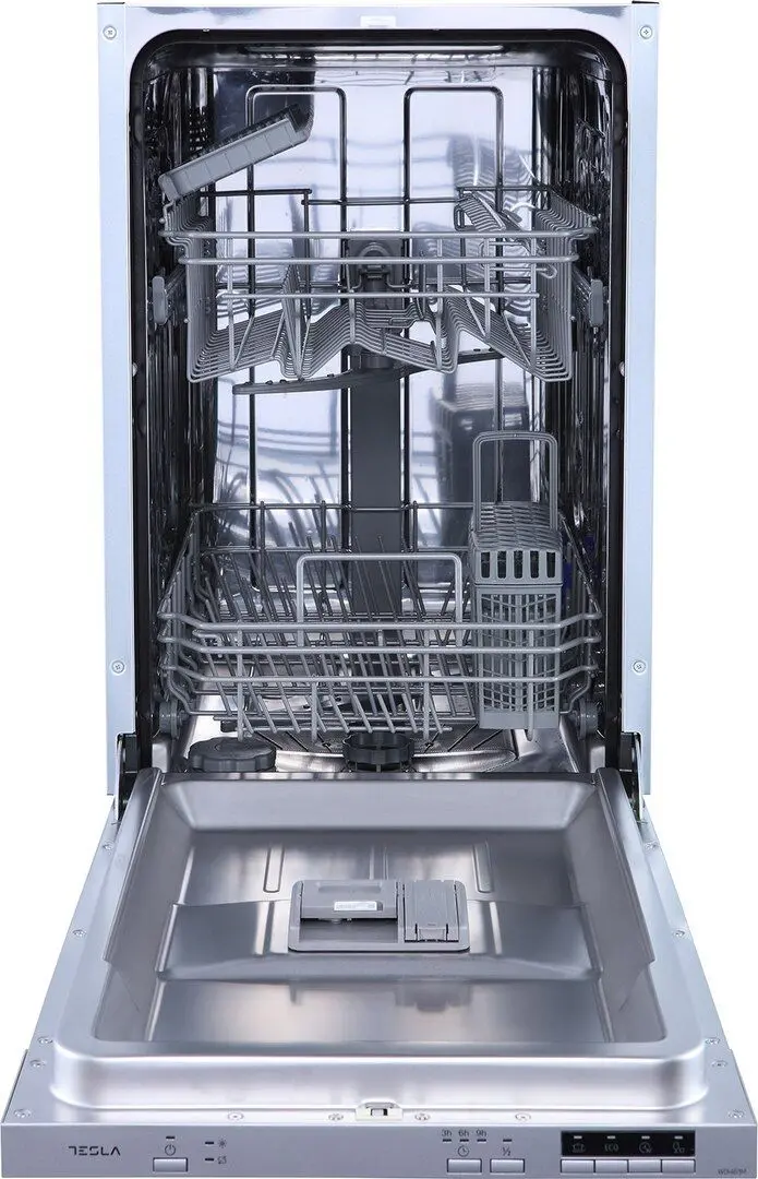Masina de spalat vase incorporabila Tesla WDI461ME (White/Silver)