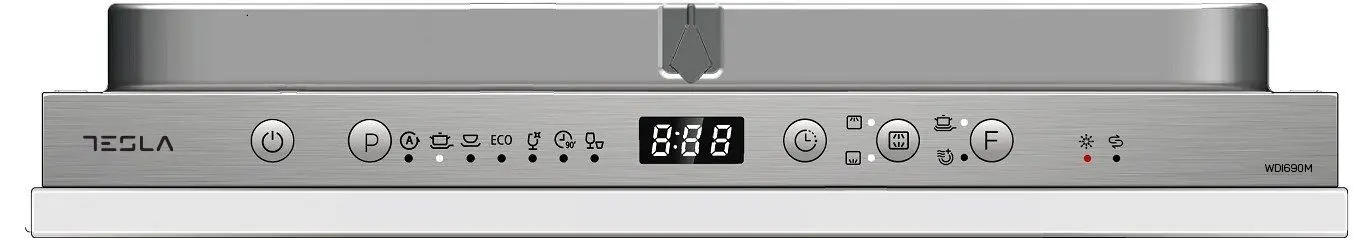 Masina de spalat vase incorporabila Tesla WDI690M (Inox) - 2