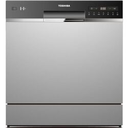 Посудомоечная машина Toshiba DW-08T2EE(S)-PL (Silver/Black)