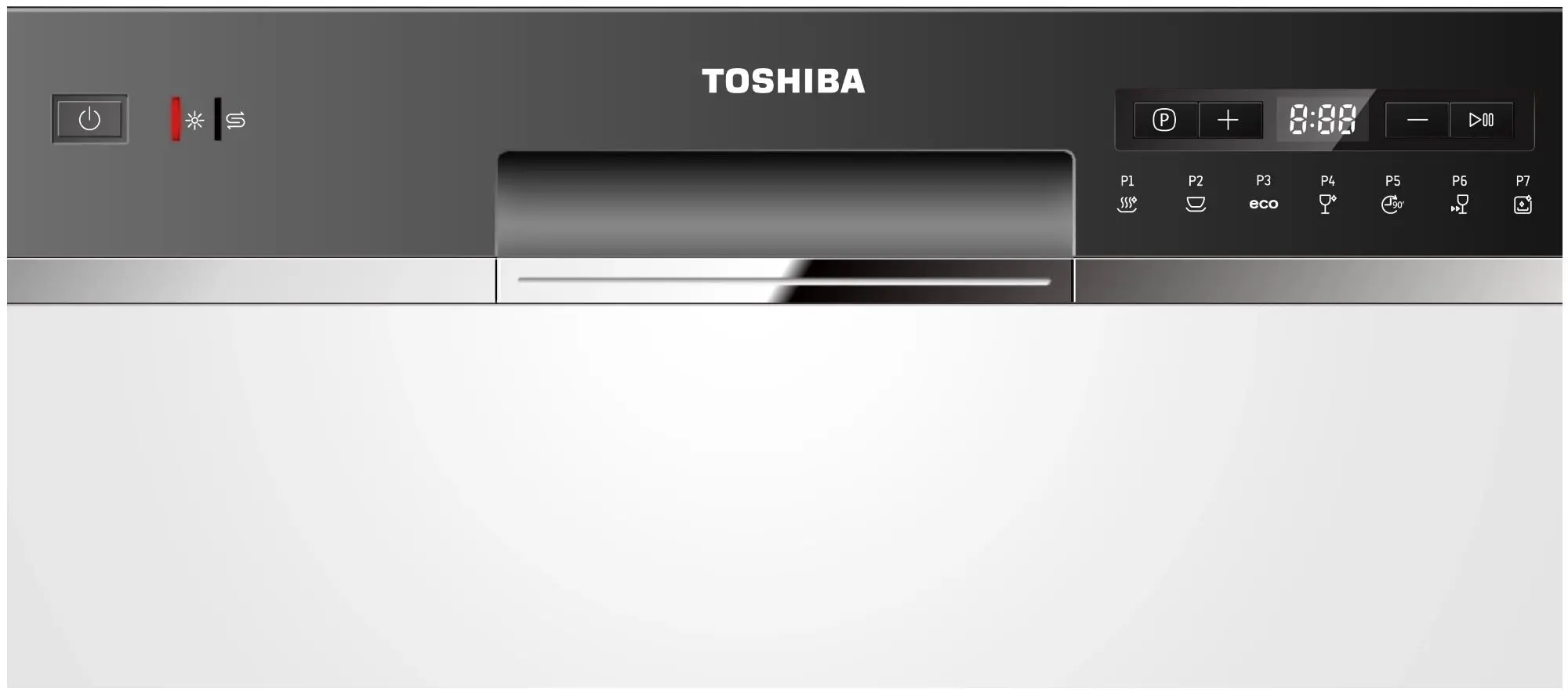 Masina de spalat vase Toshiba DW-08T2EE(W)-PL (White)
