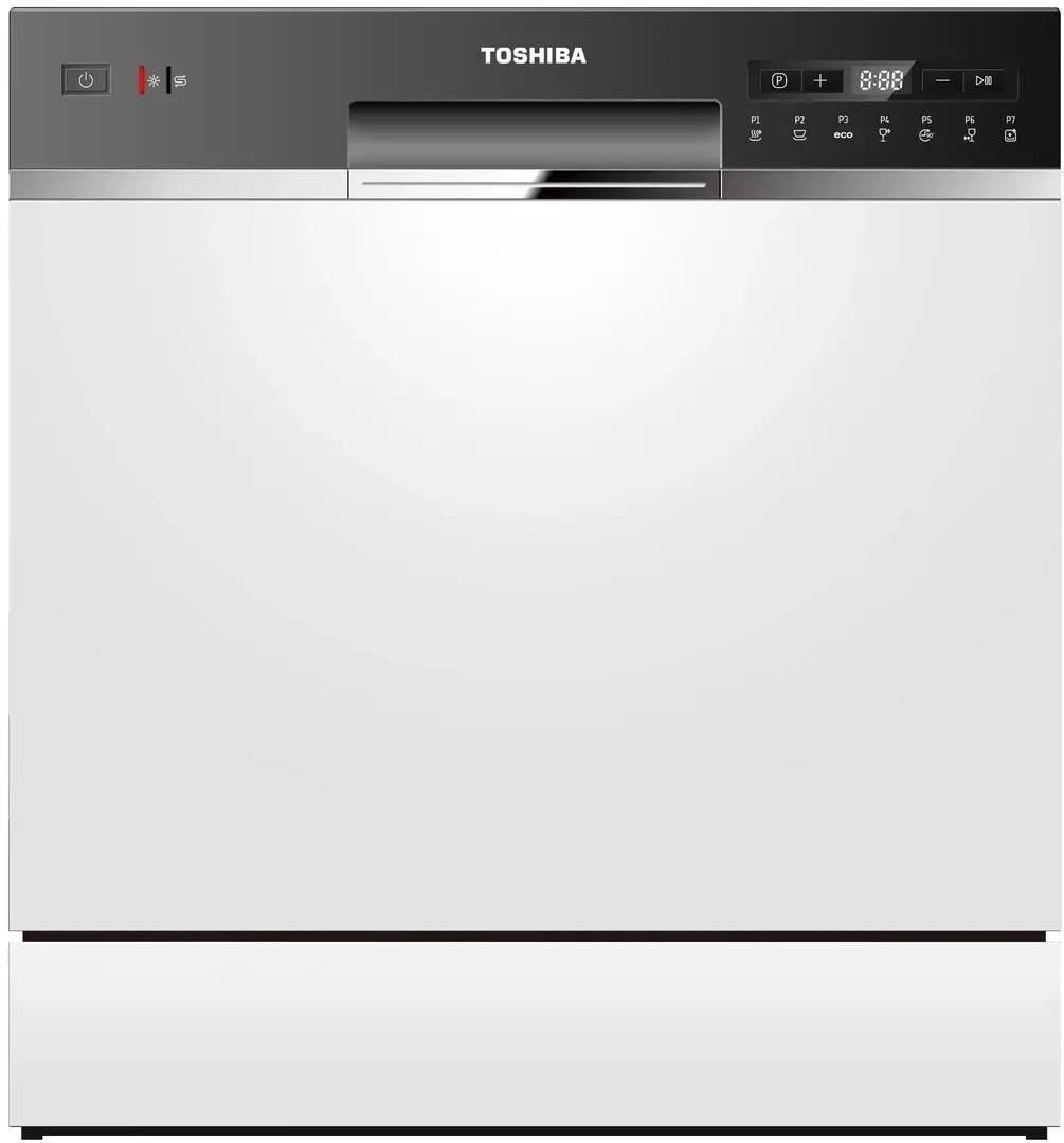 Masina de spalat vase Toshiba DW-08T2EE(W)-PL (White)