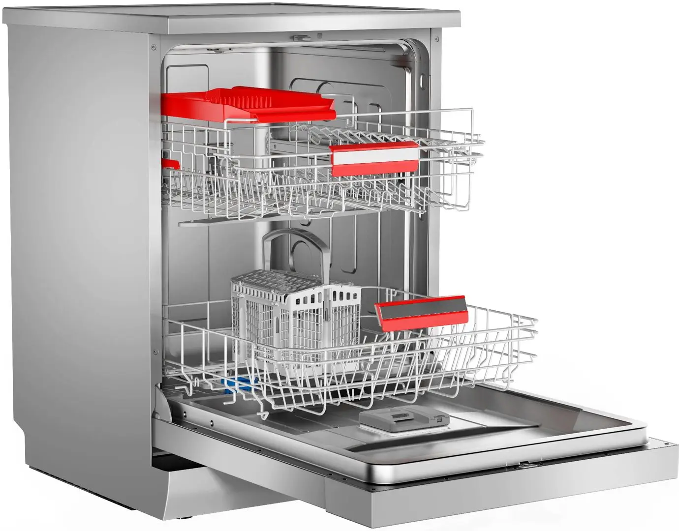 Masina de spalat vase Toshiba DW-10F2EE(S)-PL (Silver)