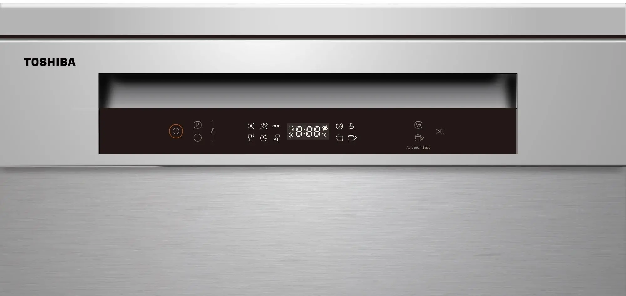 Masina de spalat vase Toshiba DW-10F2EE(S)-PL (Silver)