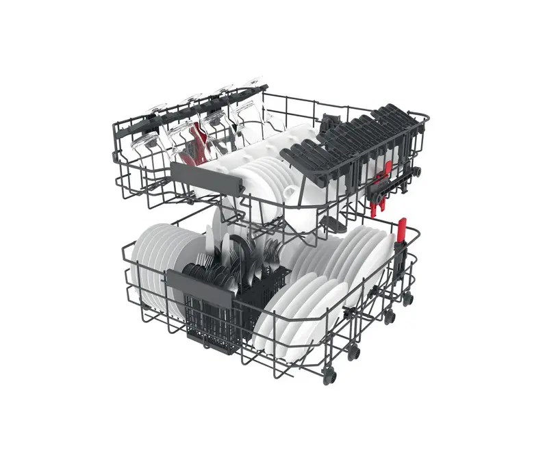Посудомоечная машина Whirlpool WFC 3C26 P X (Inox) - 8