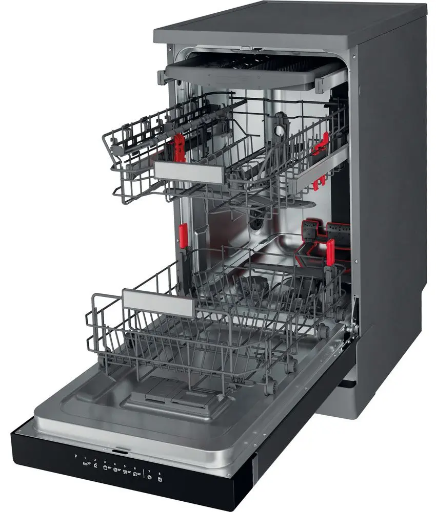 Masina de spalat vase Whirlpool WSFO 3O34 PF X (Inox)