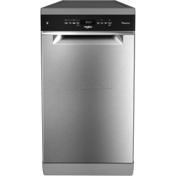 Masina de spalat vase Whirlpool WSFO 3T223 PC X (Inox/Black)