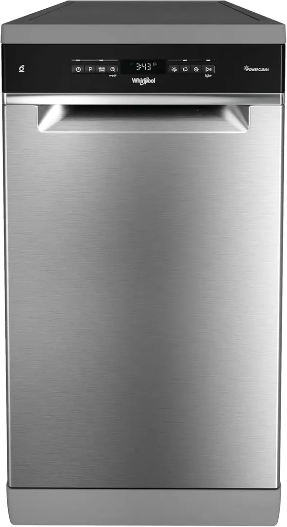 Masina de spalat vase Whirlpool WSFO 3T223 PC X (Inox/Black)