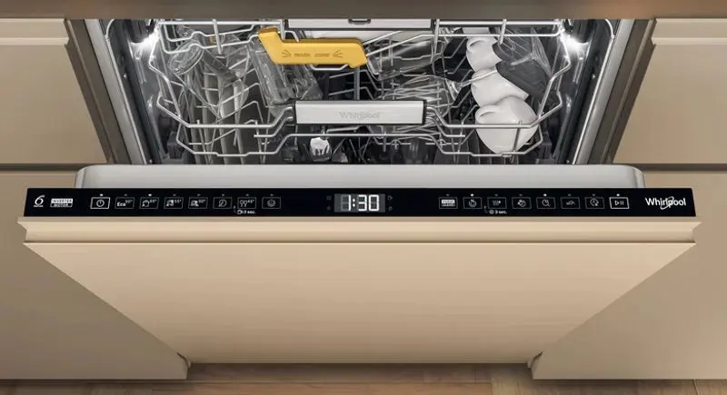 Masina de spalat vase incorporabila Whirlpool W8I HF58 TU (Black)