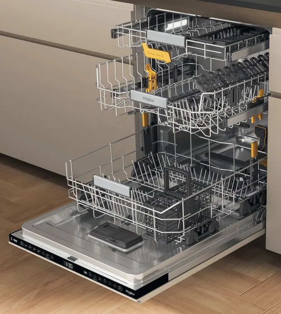 Masina de spalat vase incorporabila Whirlpool W8I HF58 TU (Black)