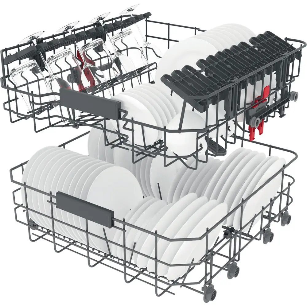 Masina de spalat incorporabila Whirlpool WIC 3C26 F (Silver)