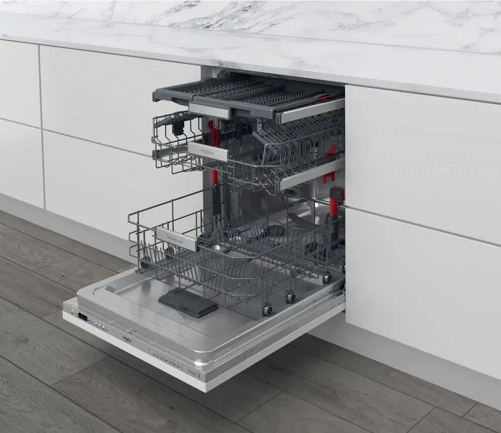 Встраиваемая посудомоечная машина Whirlpool WIO 3O26 PL (White)