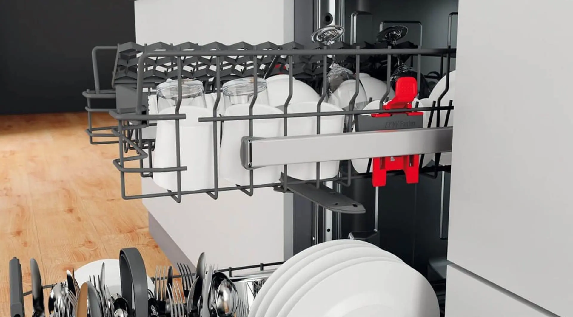 Встраиваемая посудомоечная машина Whirlpool WSBC 3M27 X (Inox)