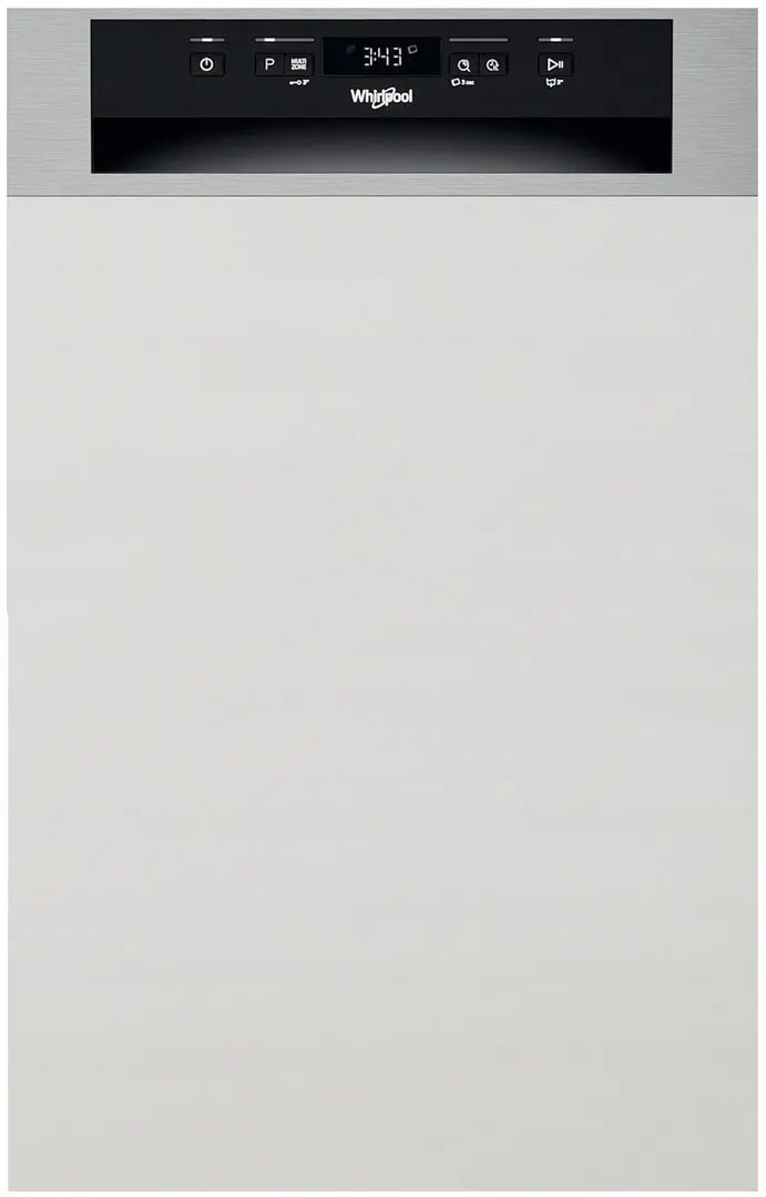 Встраиваемая посудомоечная машина Whirlpool WSBC 3M27 X (Inox)