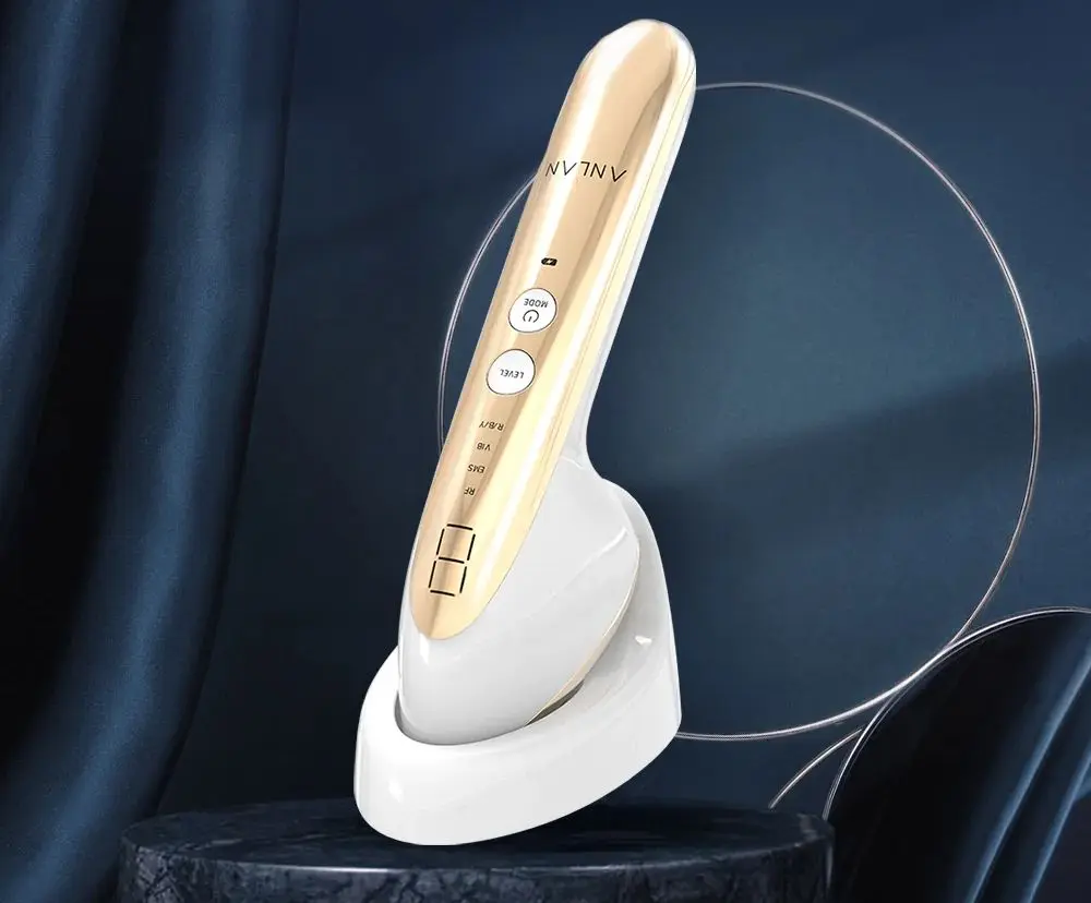 Аппарат для подтяжки лица Anlan 04-AMFY11-02A  (White/Golden)