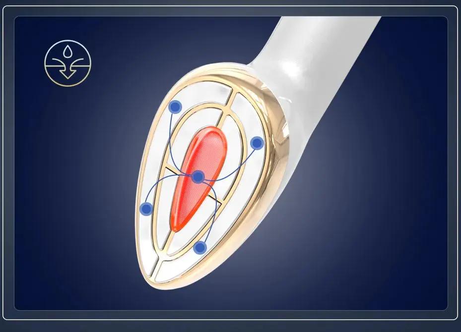 Аппарат для подтяжки лица Anlan 04-AMFY11-02A  (White/Golden)