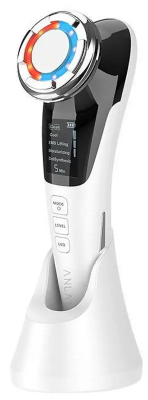 Aparat pentru masaj facial Anlan 01-ADRY11-001 (White/Black)
