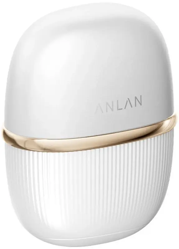 Aparat pentru masaj facial Anlan 01-ADRY51-02A (White/Gold)
