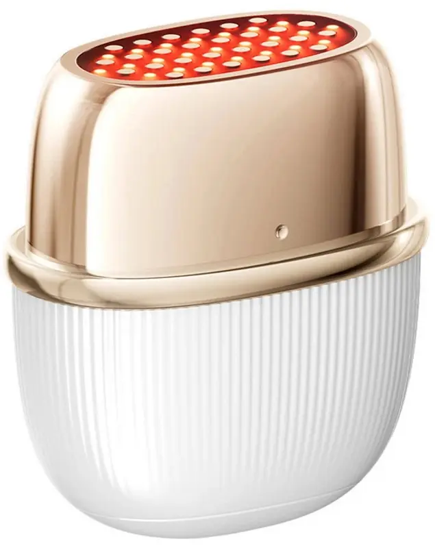 Aparat pentru masaj facial Anlan 01-ADRY51-02A (White/Gold)