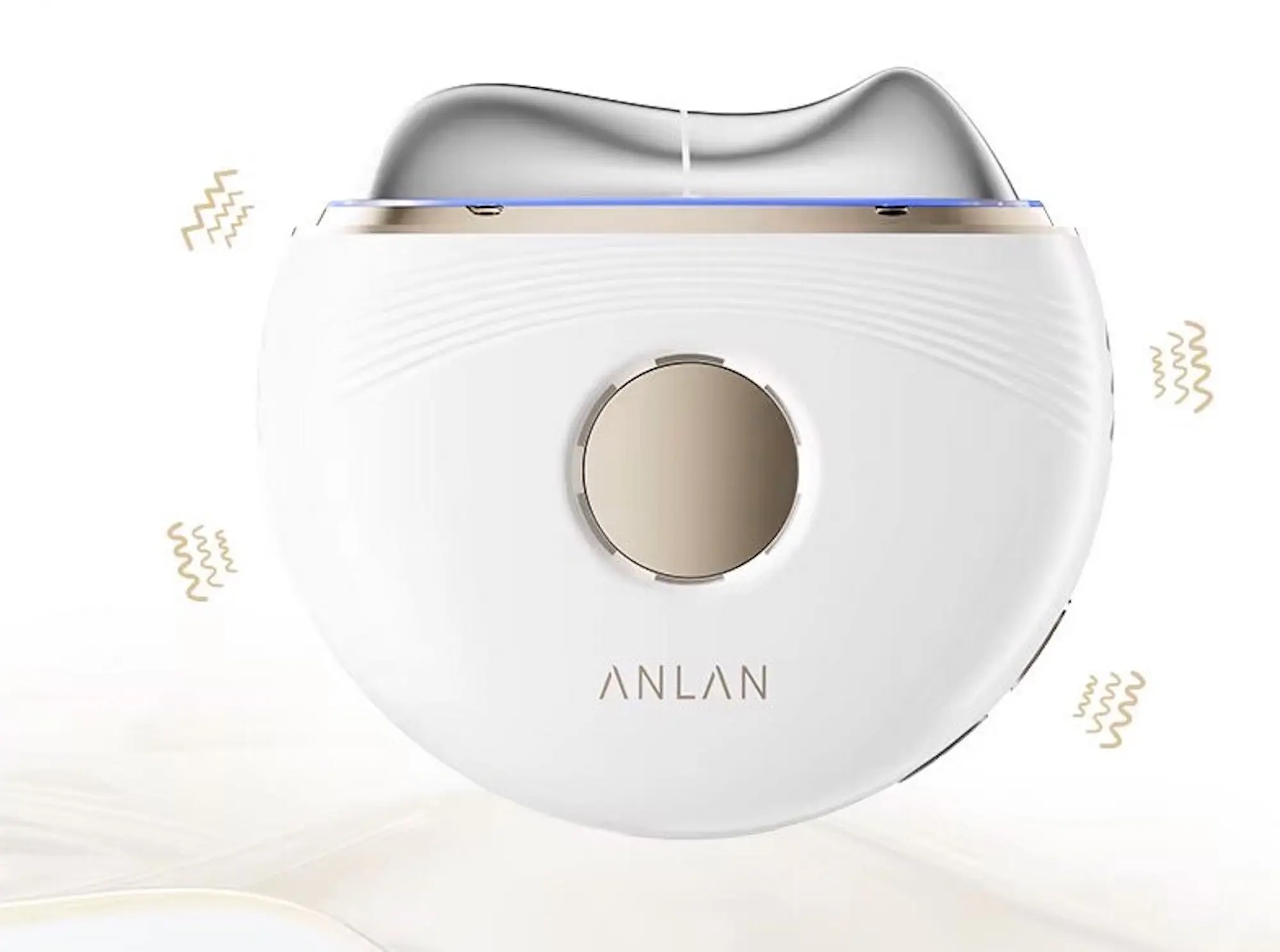 Массажер для лица Anlan 02-AGSY41-02A (White) - 2