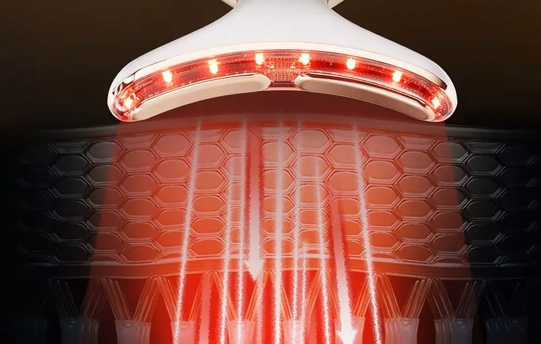 Массажер для лица Anlan 09-AMJY42-02A (White/Golden)