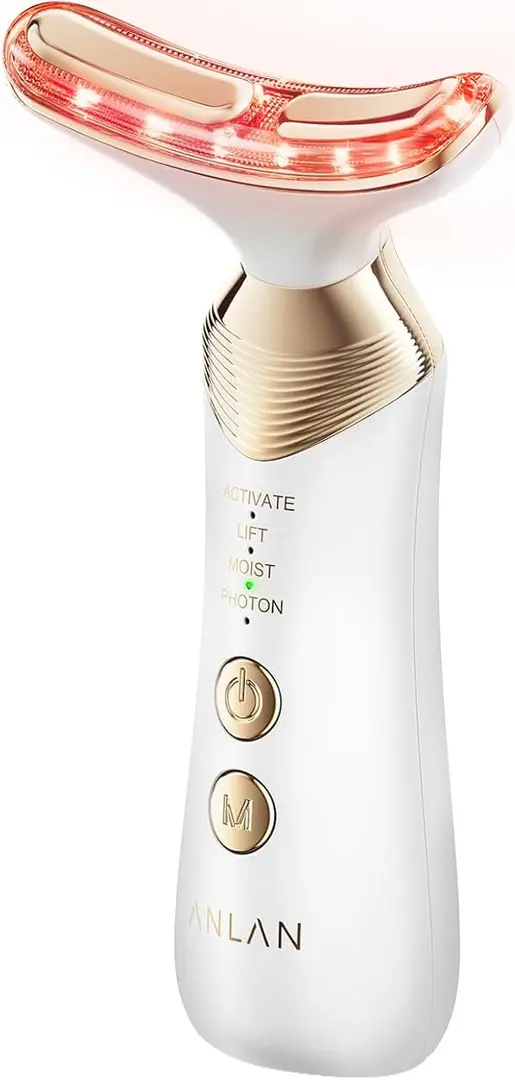 Массажер для лица Anlan 09-AMJY42-02A (White/Golden)