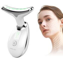 Aparat de masaj pentru gat Anlan ALMJY01-02 (White) Thumb