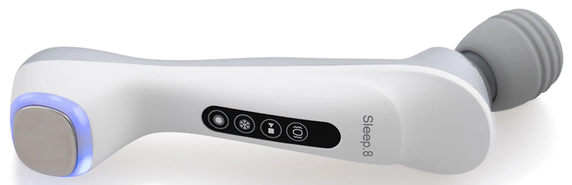 Aparat pentru masaj facial Askona S8 Face&Neck Stress Free (White/Grey)