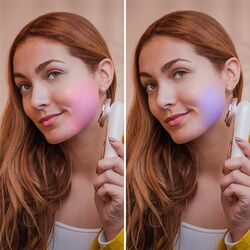 Aparat pentru masaj Cecotec Bamba FaceCare LightSonic (White/Pink) Thumb