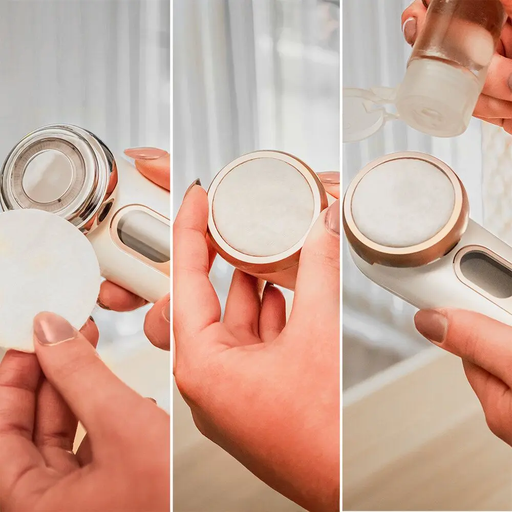 Aparat pentru masaj Cecotec Bamba FaceCare LightSonic (White/Pink)