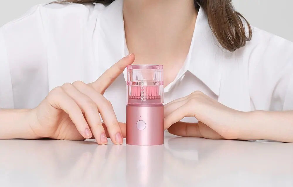 Perie de fata sonora InFace CF-12E (Pink) - 4