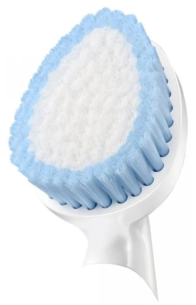 Perie de curatare faciala Trisa Sonic Visage 678333 + 664855 (Blue/White)