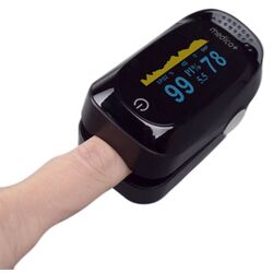 Pulsoximetru OroMed ORO-Pulse (Black) Thumb