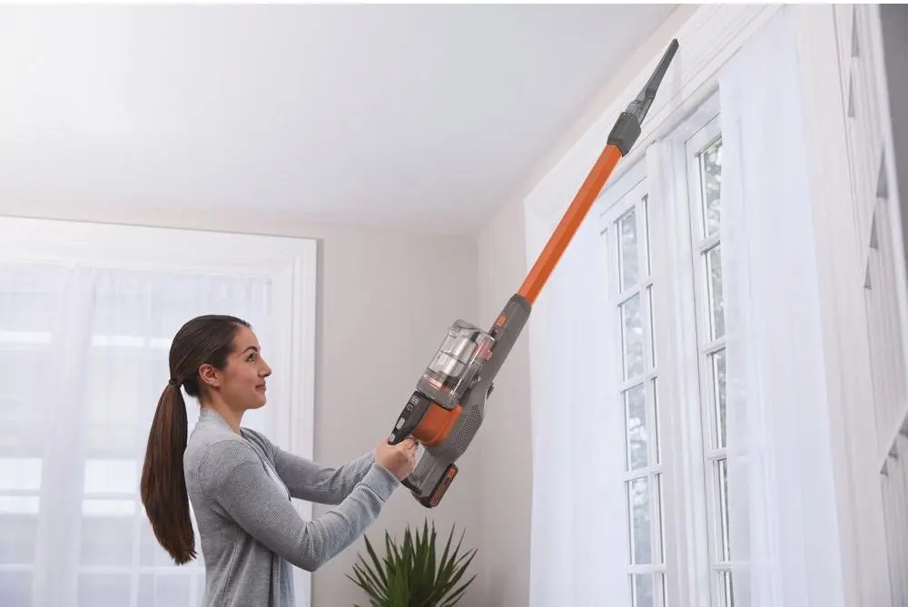 Aspirator cu acumulator 4in1 Black&Decker BHFEV182C (Red)