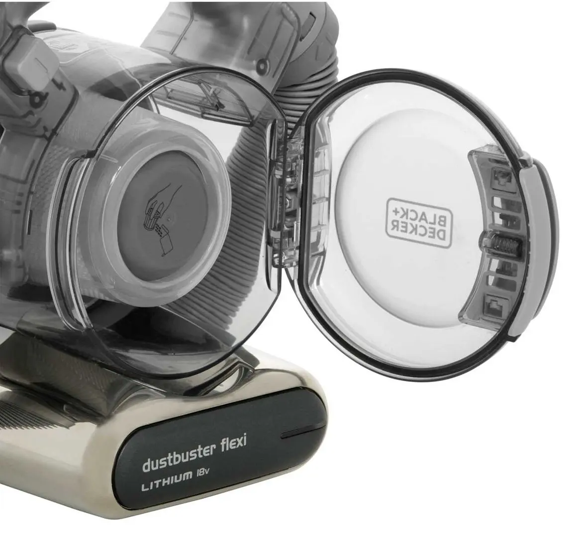 Аккумуляторный пылесос Black&Decker Flexi PD1820LF (Gray) - 6