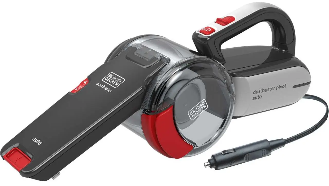 Автомобильный пылесос Black&Decker PV1200AV (Gray/Red)