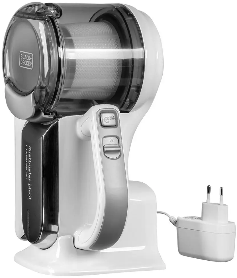 Aspirator cu acumulator Black&Decker PV1820L (White)